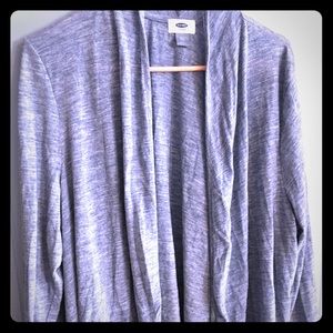 Heather Blue XXL thin cardigan Old Navy Brand
